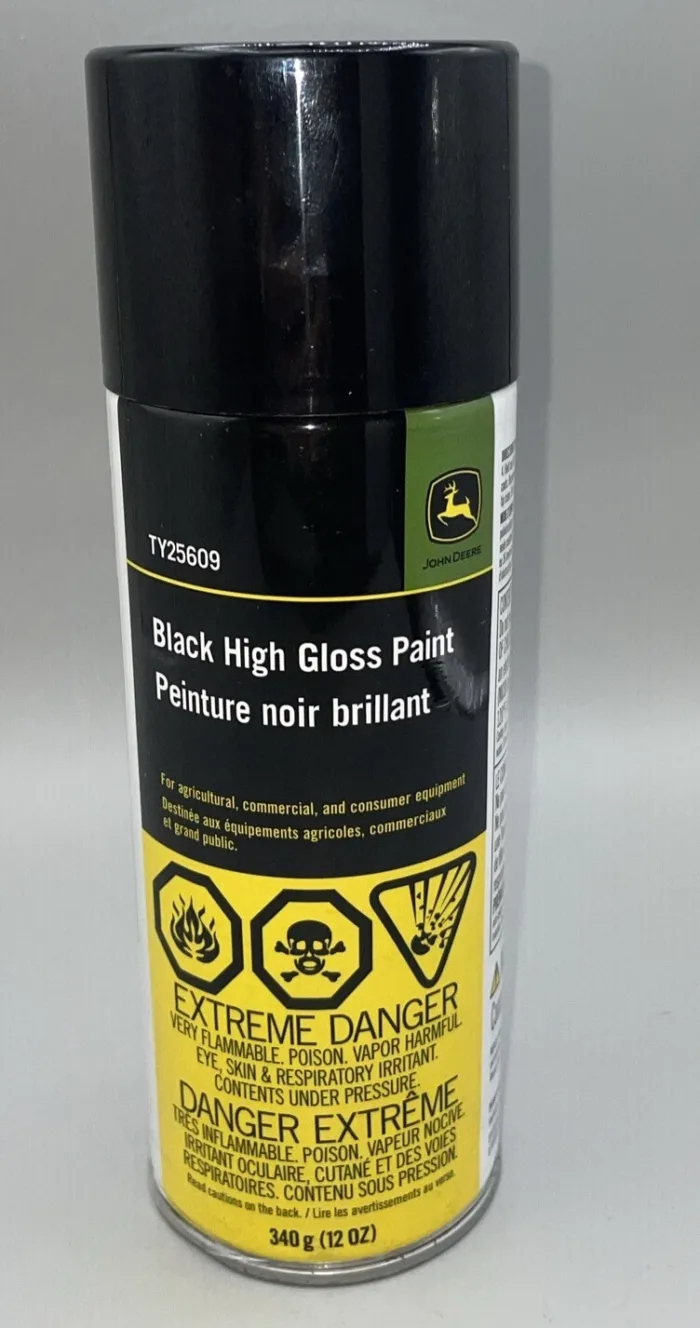 High Gloss Black Paint 12 Oz