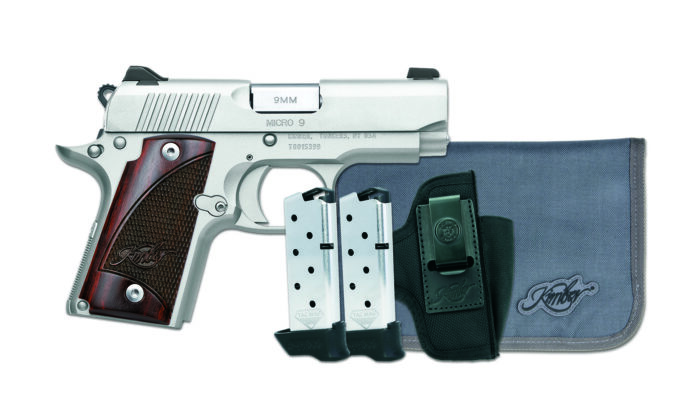 KIMBER 3300250 MICRO 9 RTC 9MM 3.15 7R SS/ROSEWD