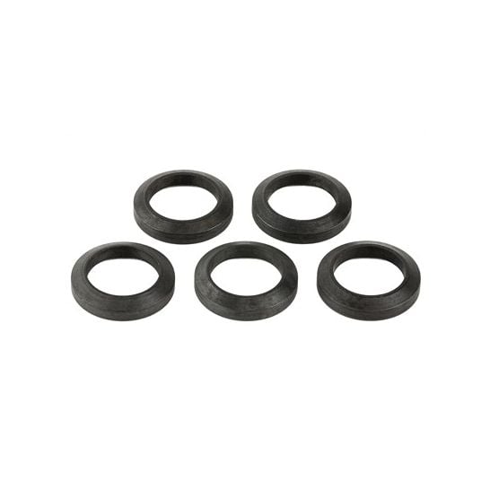Advanced Technology AR-15 1/2x28 Crush Washer 5 Pack, Black - A.5.10.2253